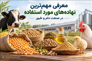 معرفی مهم‌ترین نهاده‌های مورد استفاده در صنعت دام و طیور